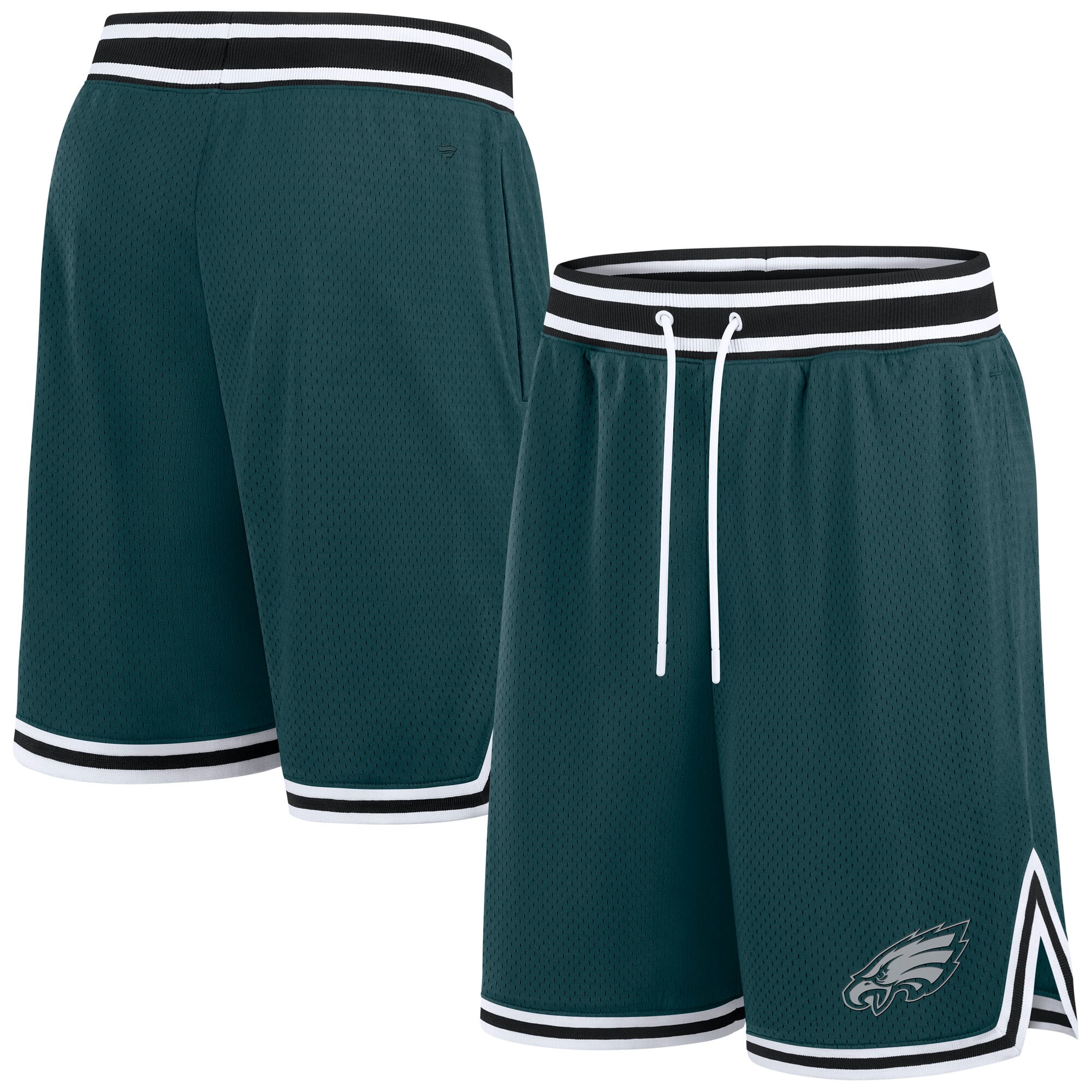Short en maille surélevé Fanatics des Eagles de Philadelphie - Hommes