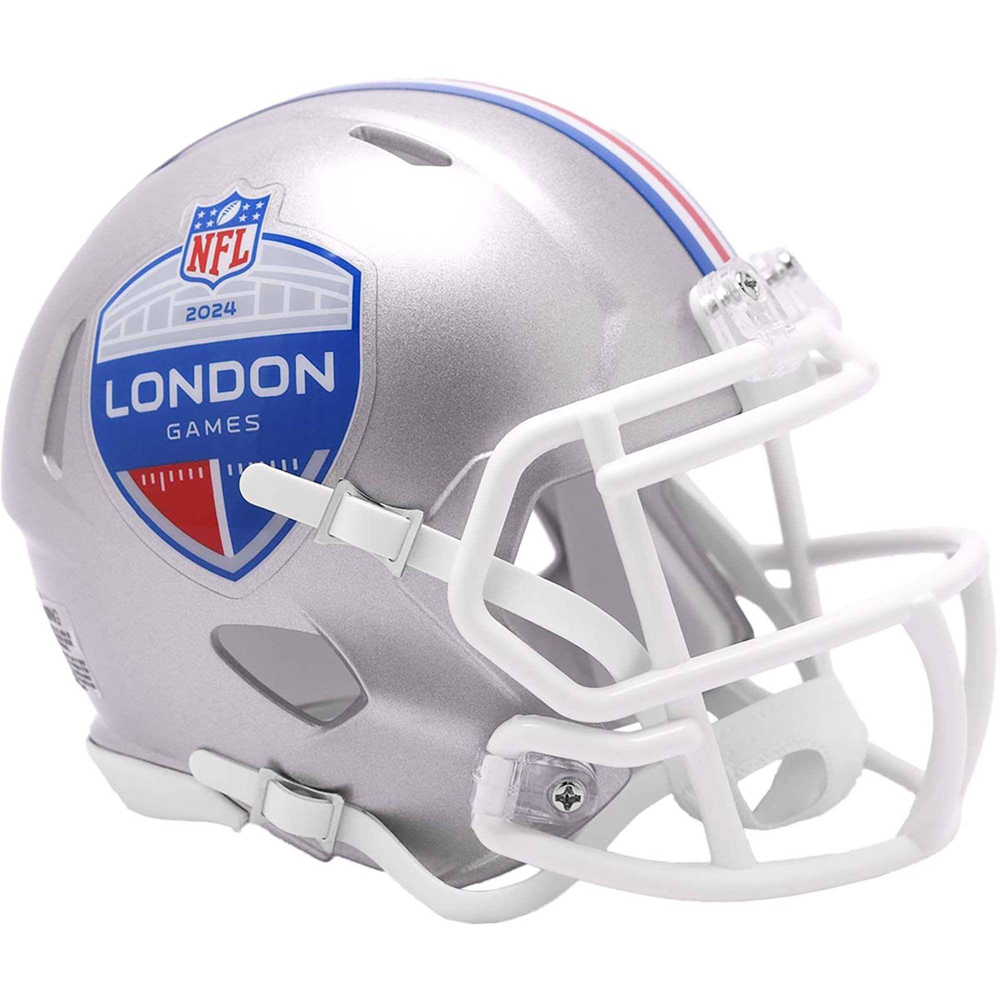 Riddell 2024 NFL London Games Speed Mini Helmet Riddell 2024 NFL London Games Speed Mini Helmet