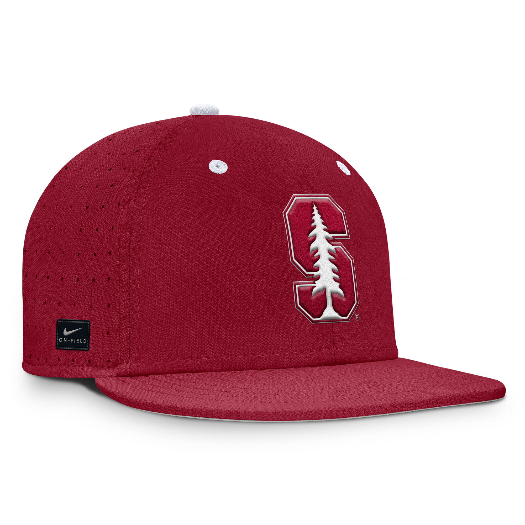 Men's Nike Cardinal Stanford Cardinal On-Field Dugout True Performance Fitted Hat