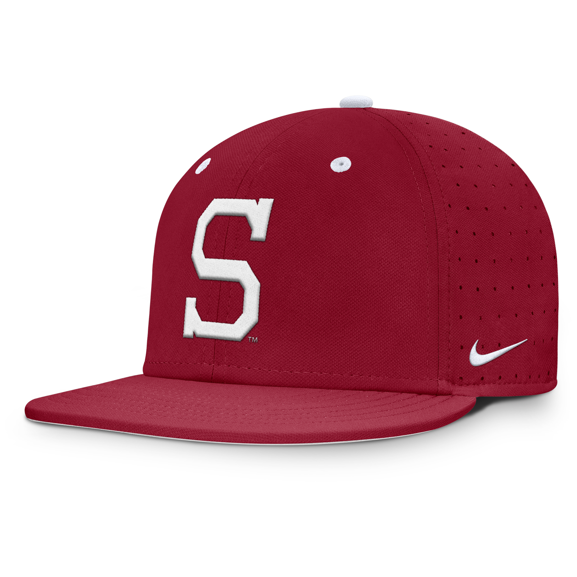Men's Nike Cardinal Stanford Cardinal On-Field Dugout True Performance Fitted Hat