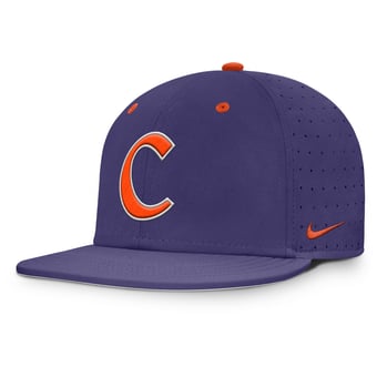 Men's Nike Purple Clemson Tigers Dugout True Dri-FIT Fitted Hat