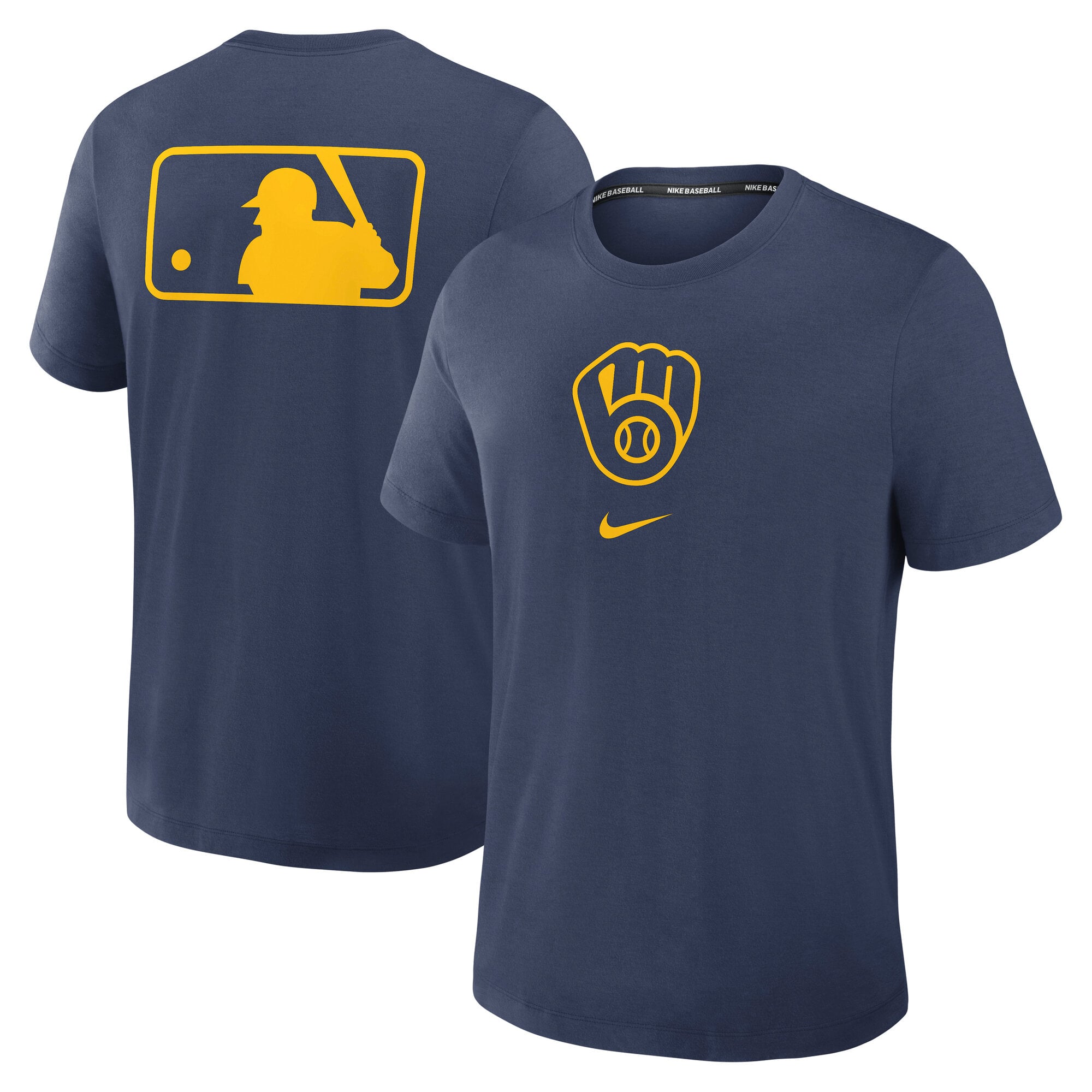 Milwaukee Brewers Nike Authentic Early Work T-Shirt - Uomo