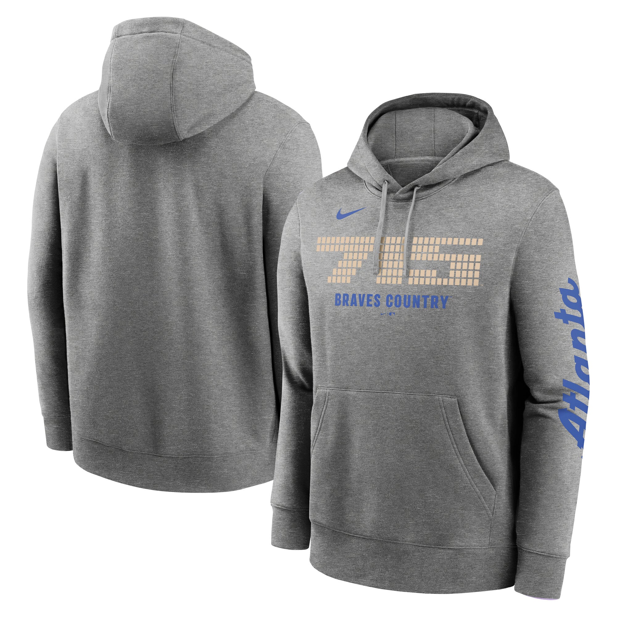 Atlanta Braves Nike City Connect French Terry Club Hoodie – Mens Atlanta Braves Nike City Connect French Terry Club Hoodie – Mens