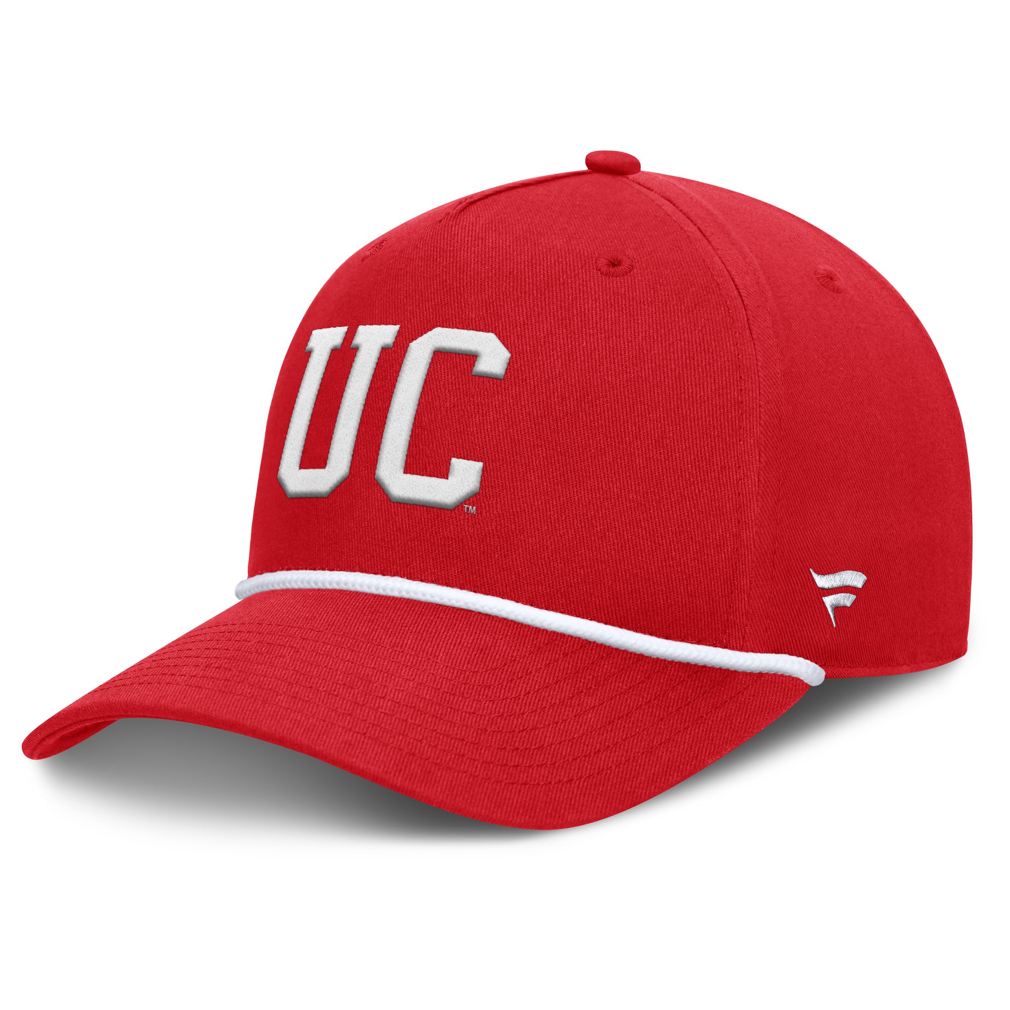 Men's Fanatics  Red Cincinnati Bearcats Foul Ball Rope Adjustable Hat