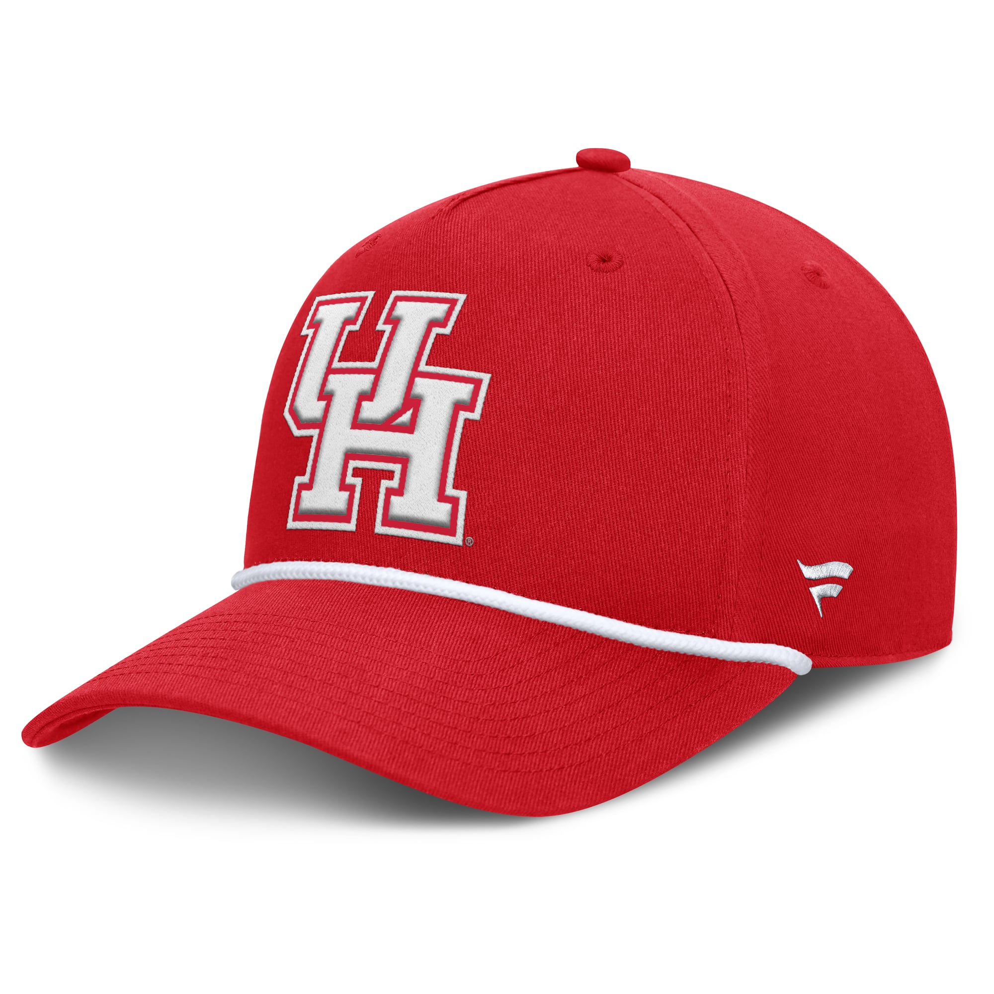 Men's Fanatics  Red Houston Cougars Foul Ball Rope Adjustable Hat