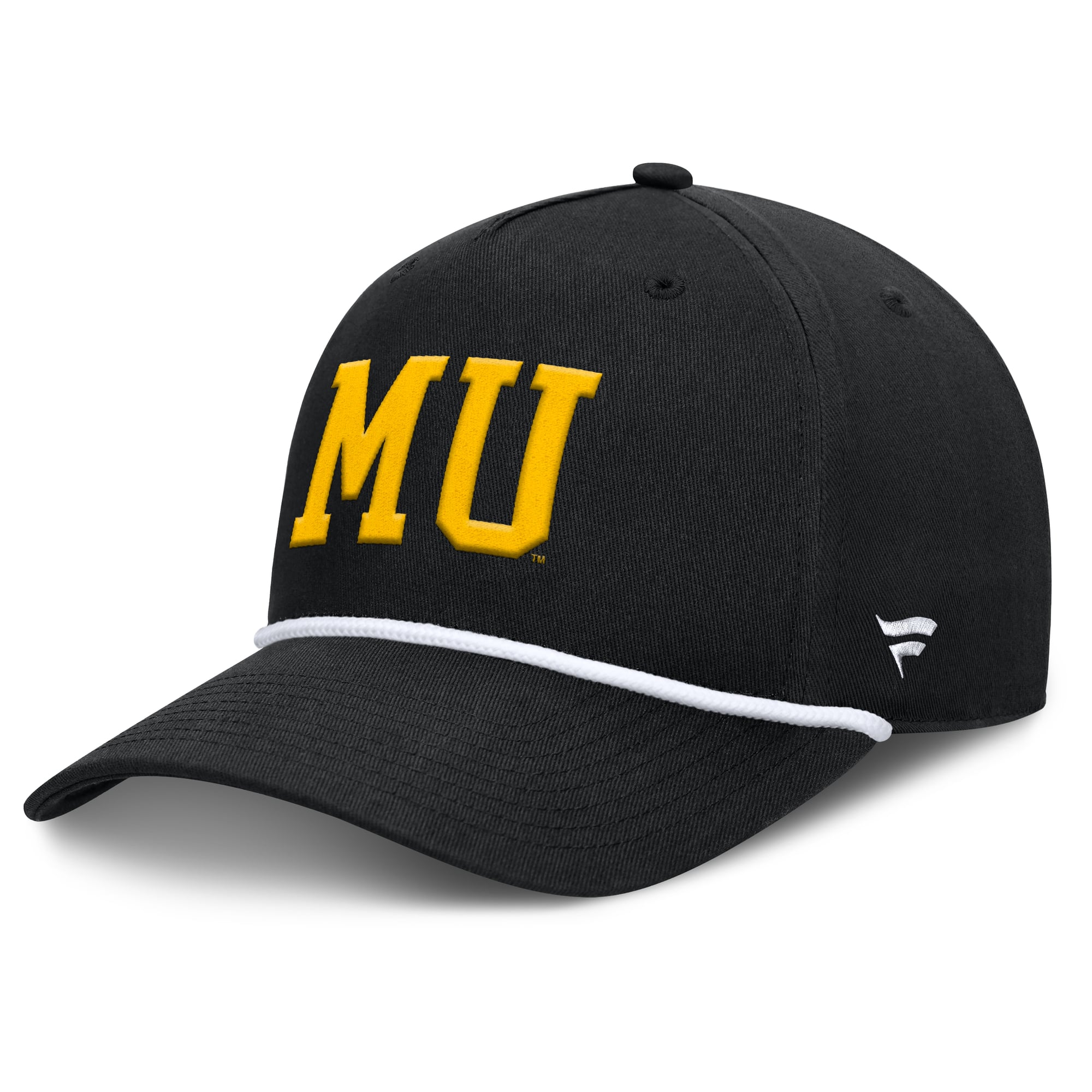 Men's Fanatics  Black Missouri Tigers Foul Ball Rope Adjustable Hat