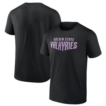 Men's Black Golden State Valkyries Wordmark T-Shirt