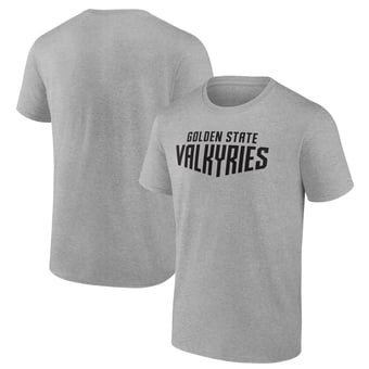 Men's Heather Gray Golden State Valkyries Wordmark T-Shirt