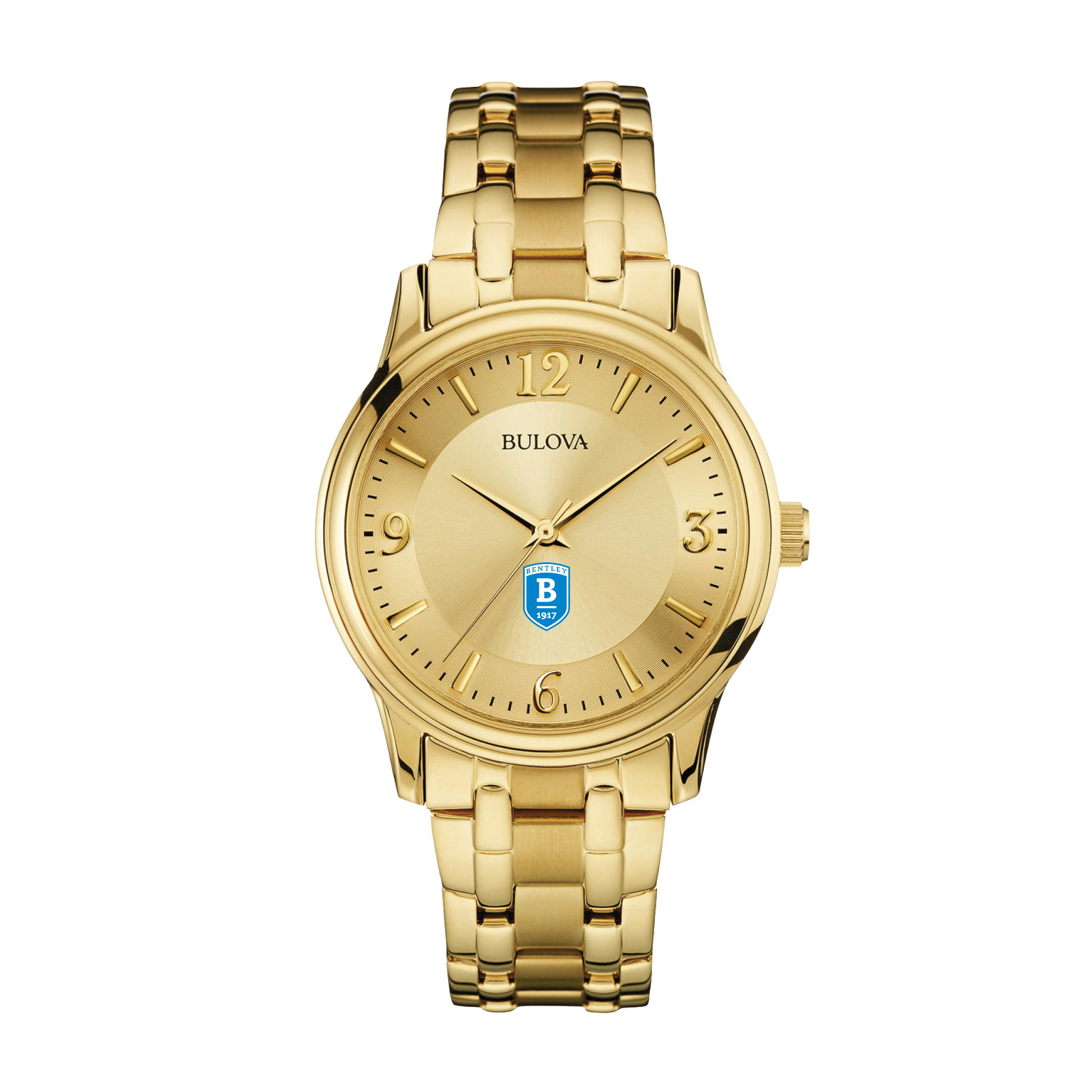 Men's Bulova Bentley Falcons Gold-Tone Watch