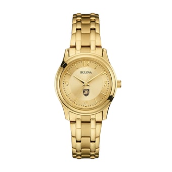Women's Bulova Army Black Knights Gold-Tone Watch