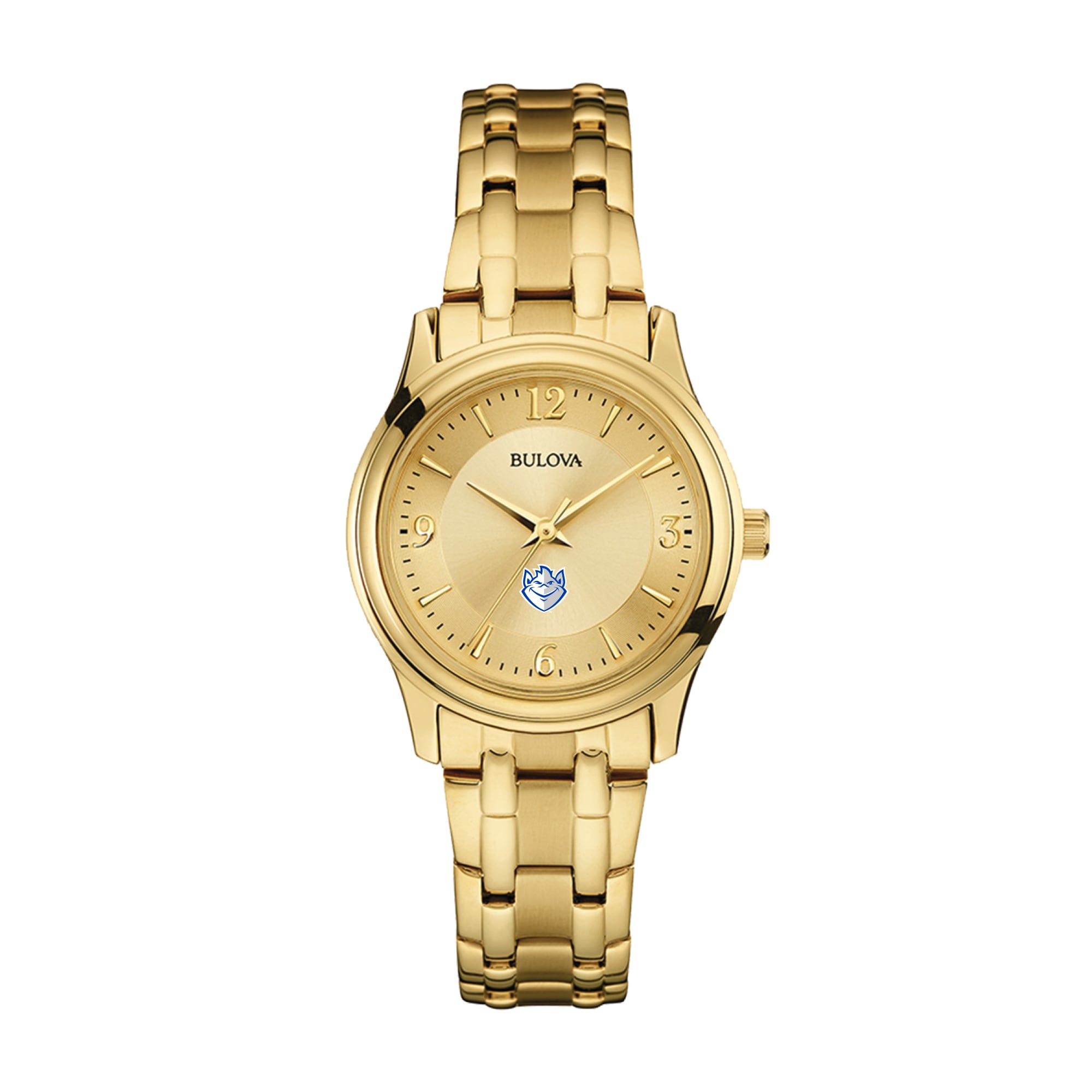 Women's Bulova Saint Louis Billikens Gold-Tone Watch