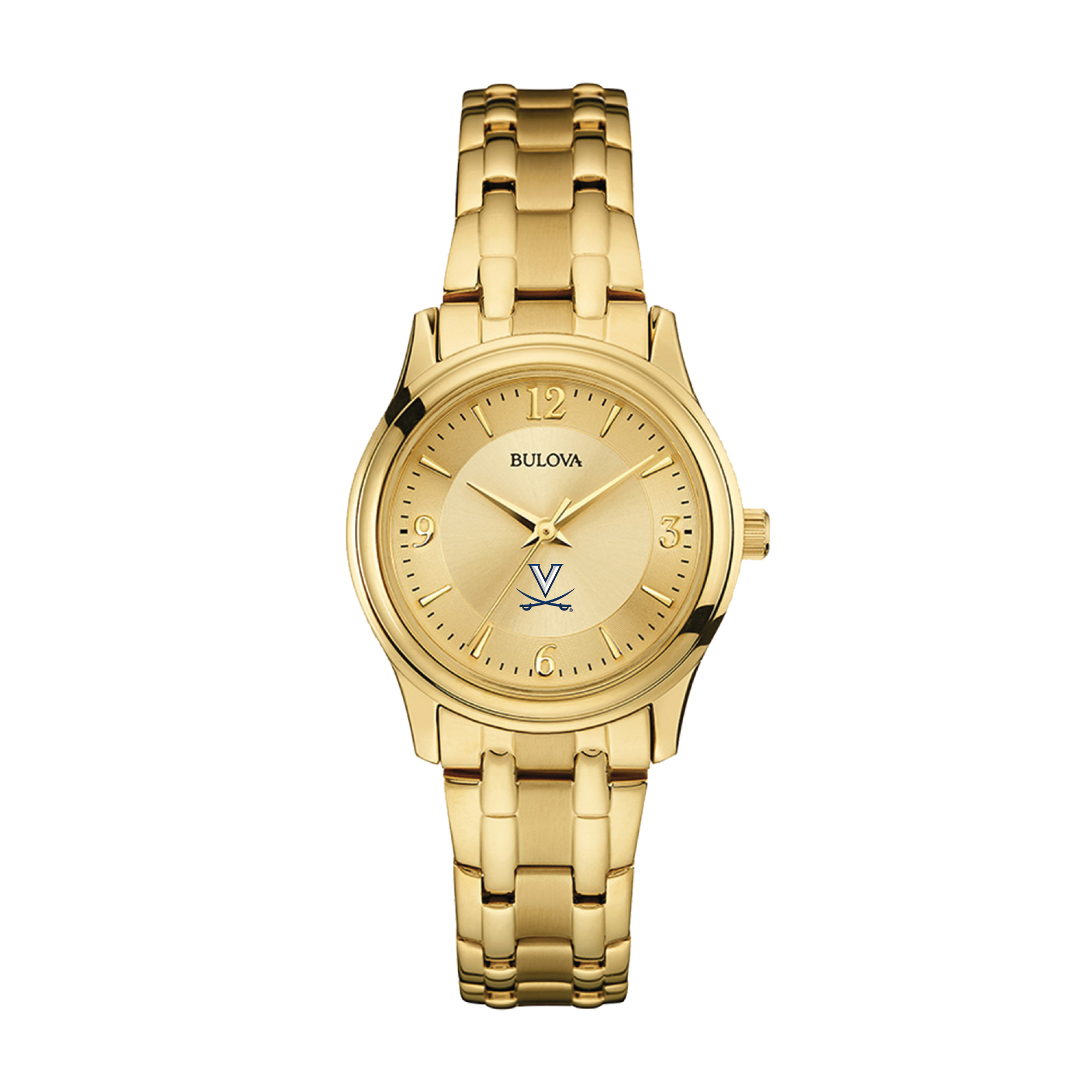 Women's Bulova Virginia Cavaliers Gold-Tone Watch
