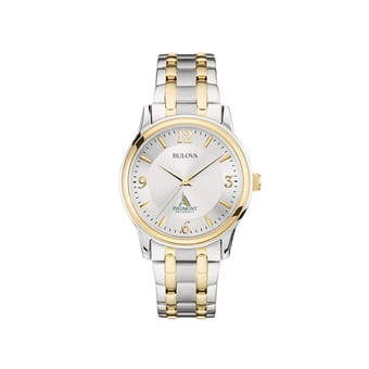 Men's Bulova Piedmont Lions Silver Two-Tone Watch