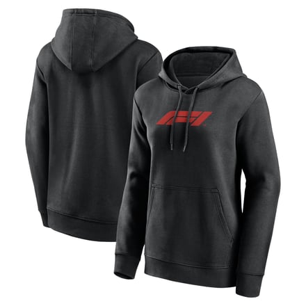 Formula 1 Essentials Primary Logo Graphic Hoodie - Black - Womens