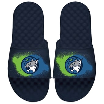 Unisex ISlide Minnesota Lynx Spray Paint Slide Sandals