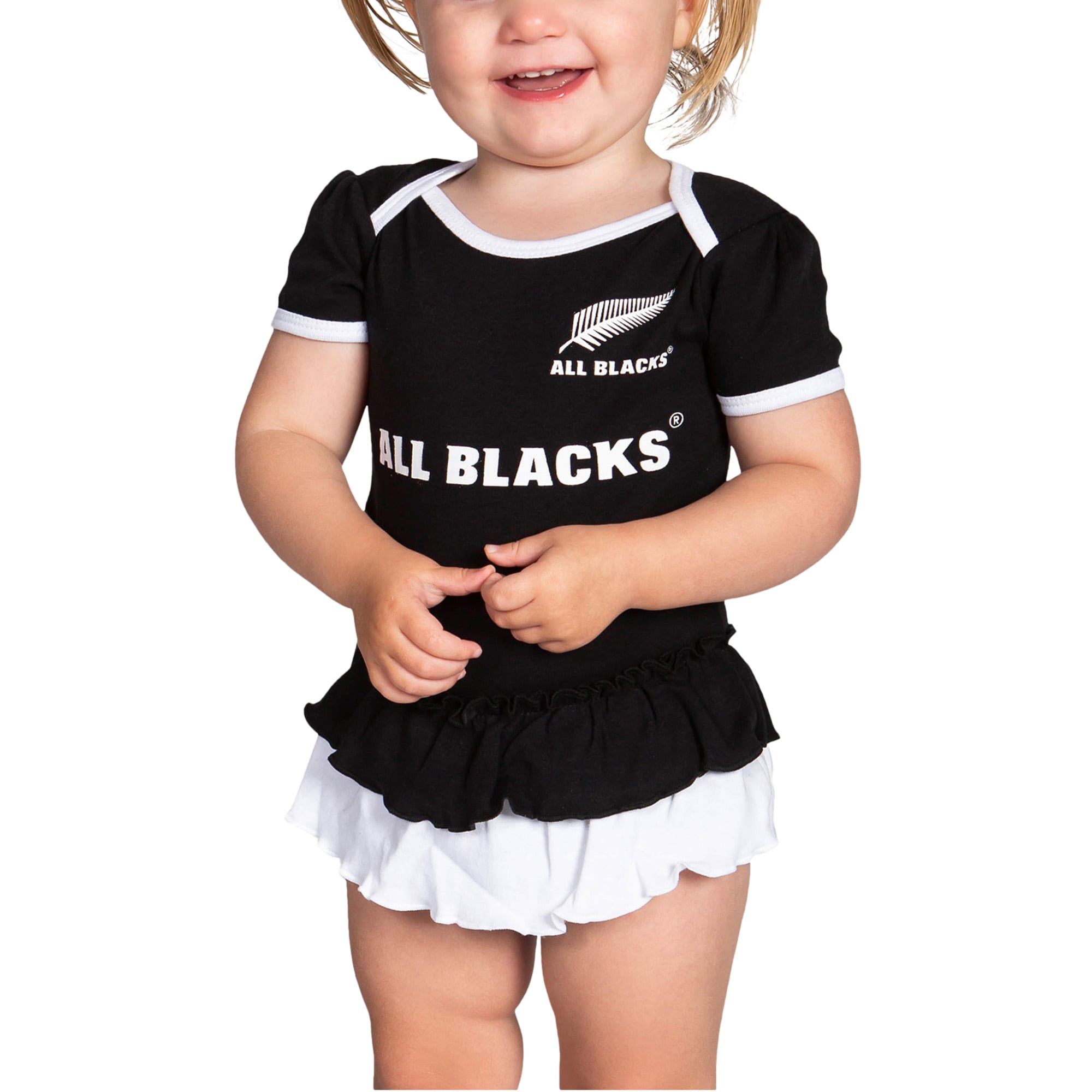 All Blacks Frilled Bodysuit