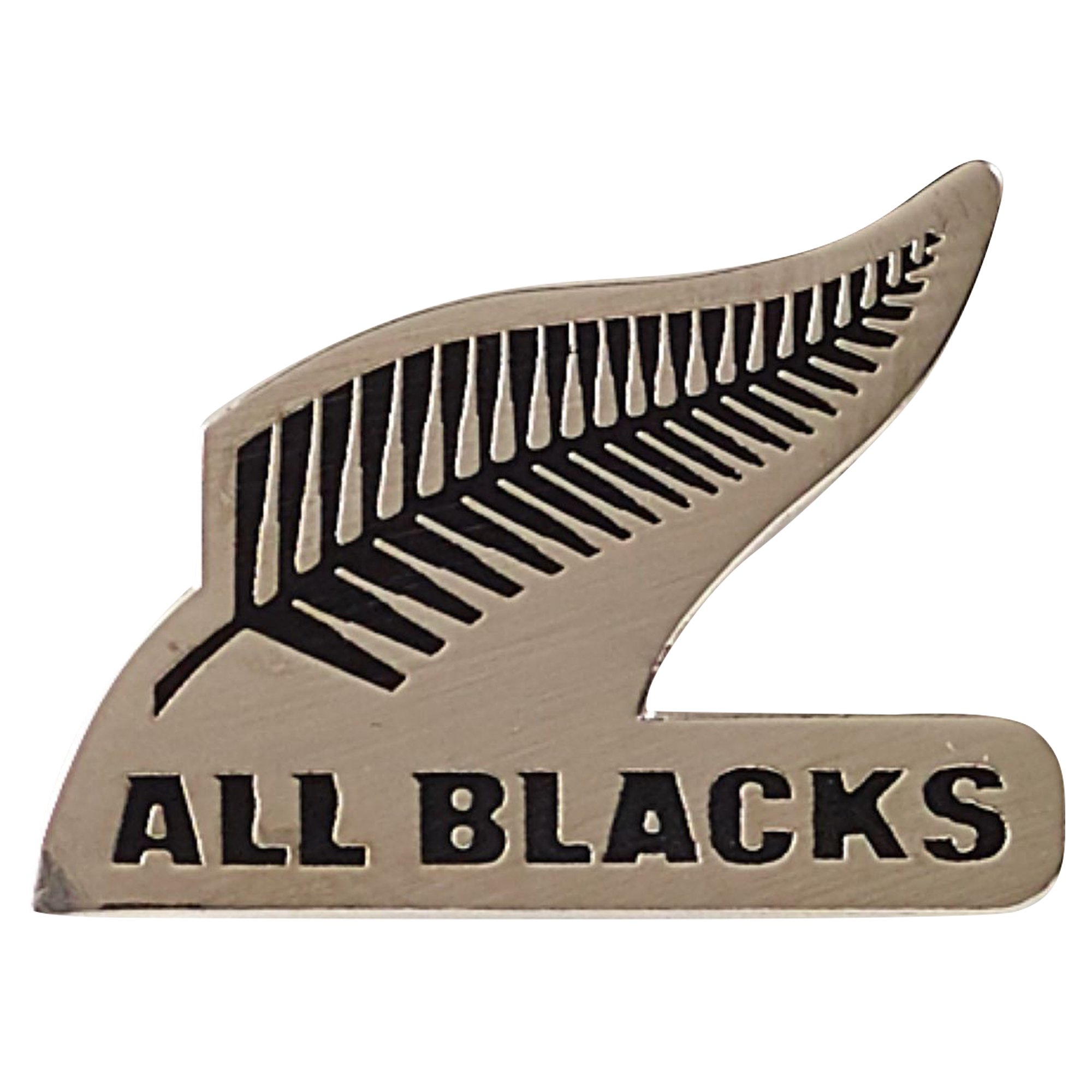 All Blacks Logo Pin Silver