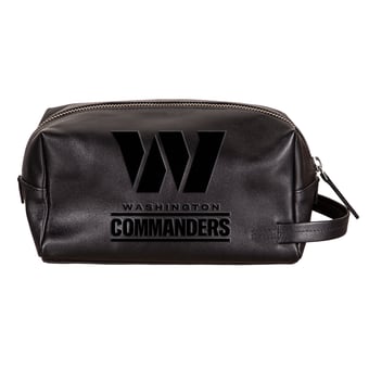 Washington Commanders Hybrid Leather Lined Dopp Toiletry Bag