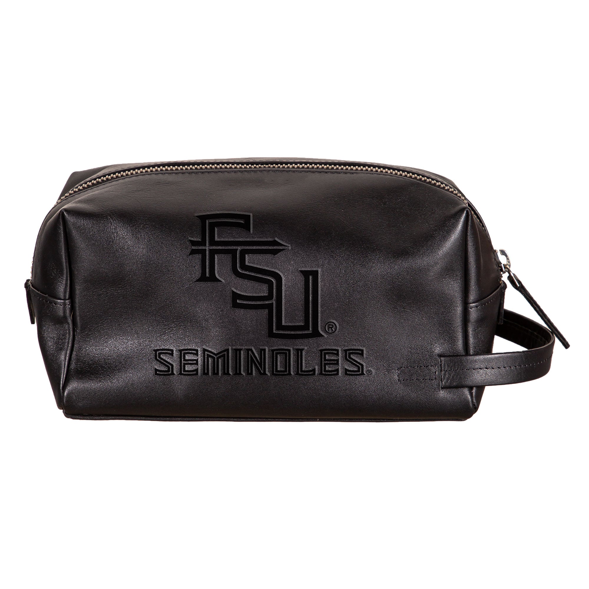 Florida State Seminoles Hybrid Leather Lined Dopp Toiletry Bag