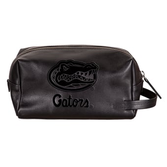 Florida Gators Hybrid Leather Lined Dopp Toiletry Bag