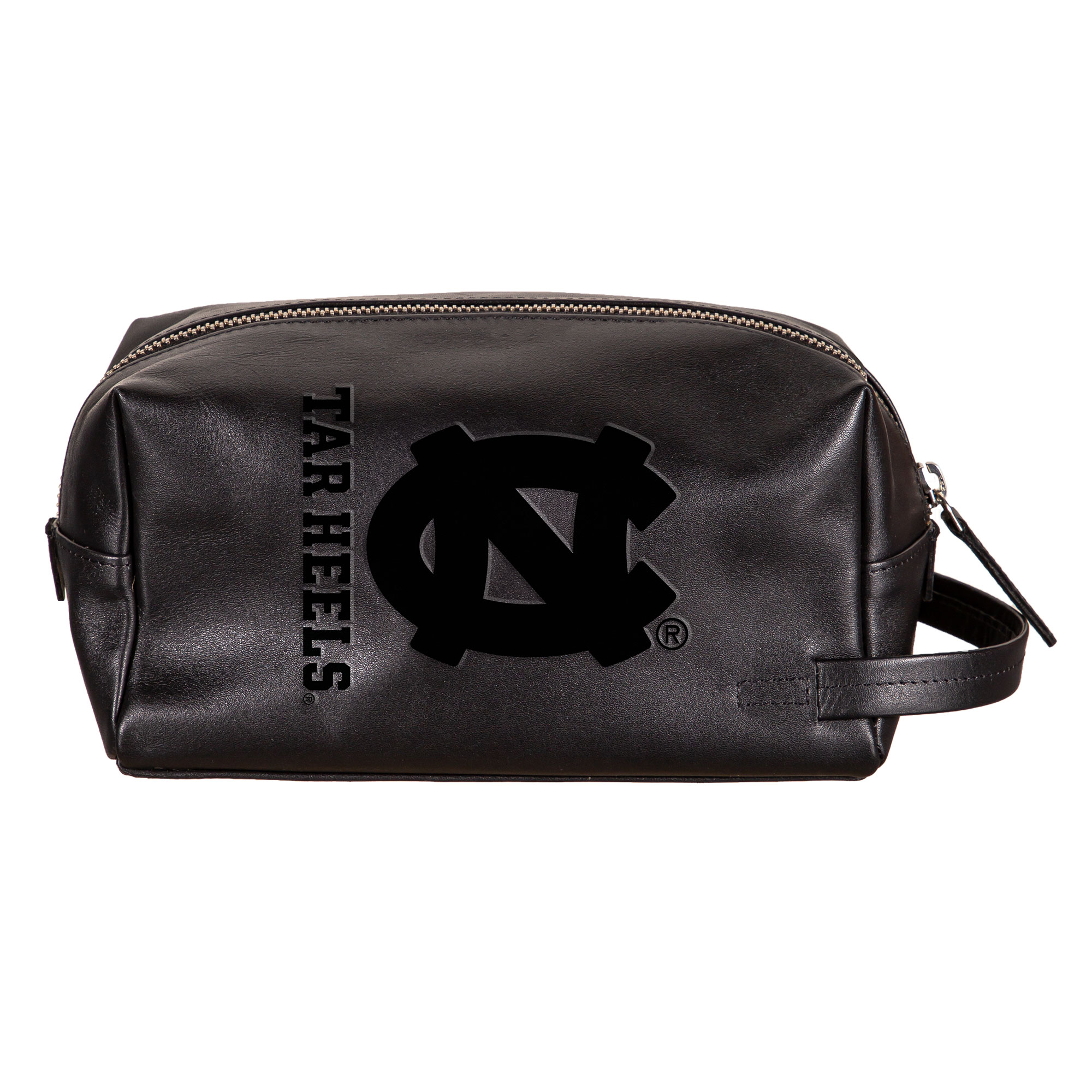North Carolina Tar Heels Hybrid Leather Lined Dopp Toiletry Bag