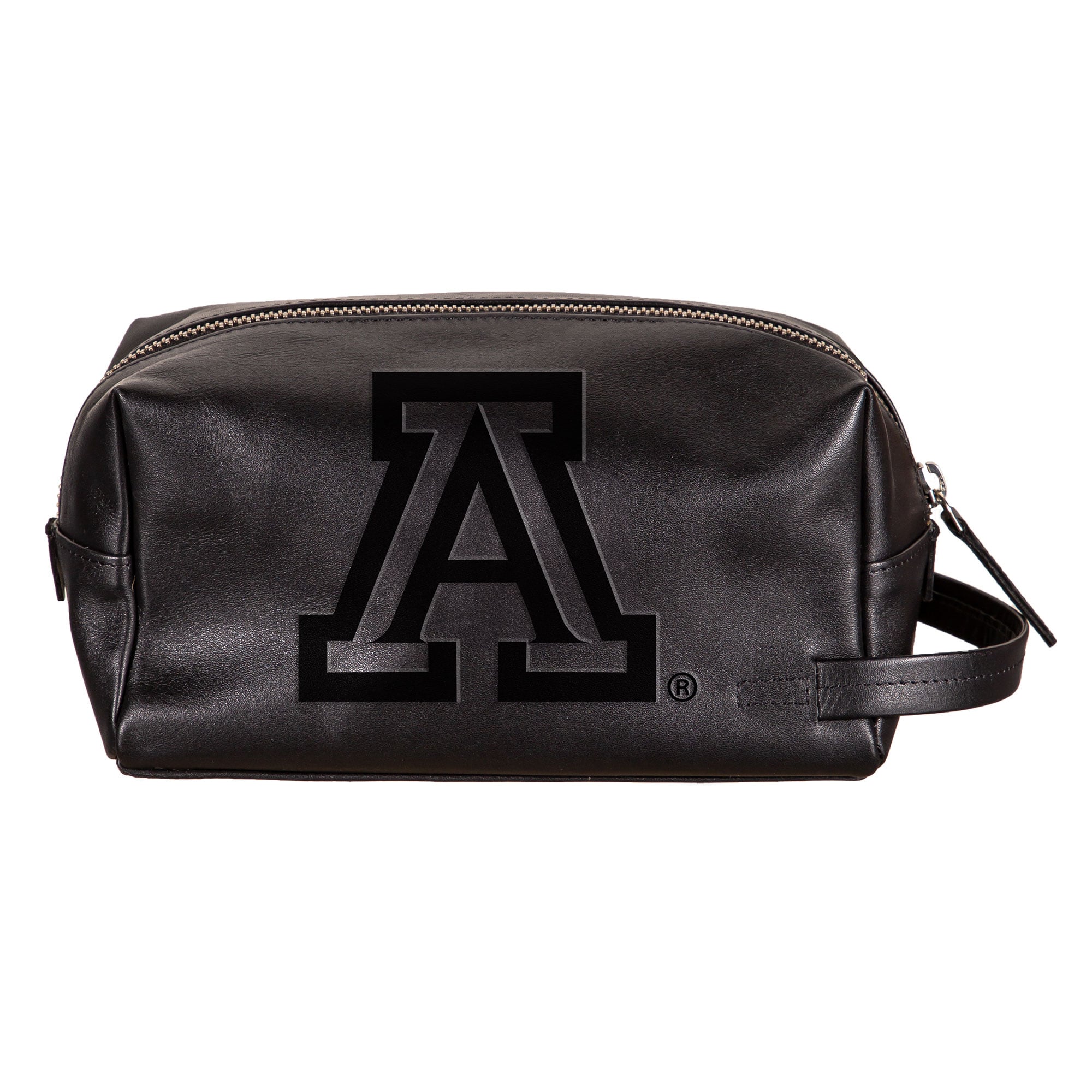 Arizona Wildcats Hybrid Leather Lined Dopp Toiletry Bag