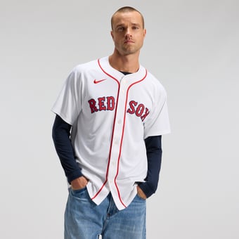 Men's Nike White Boston Red Sox Home Limited Jersey