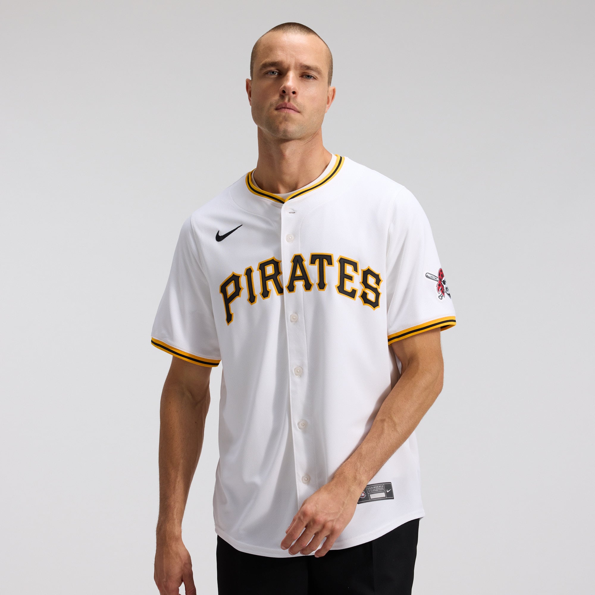 Men's Nike White Pittsburgh Pirates Home Limited Jersey