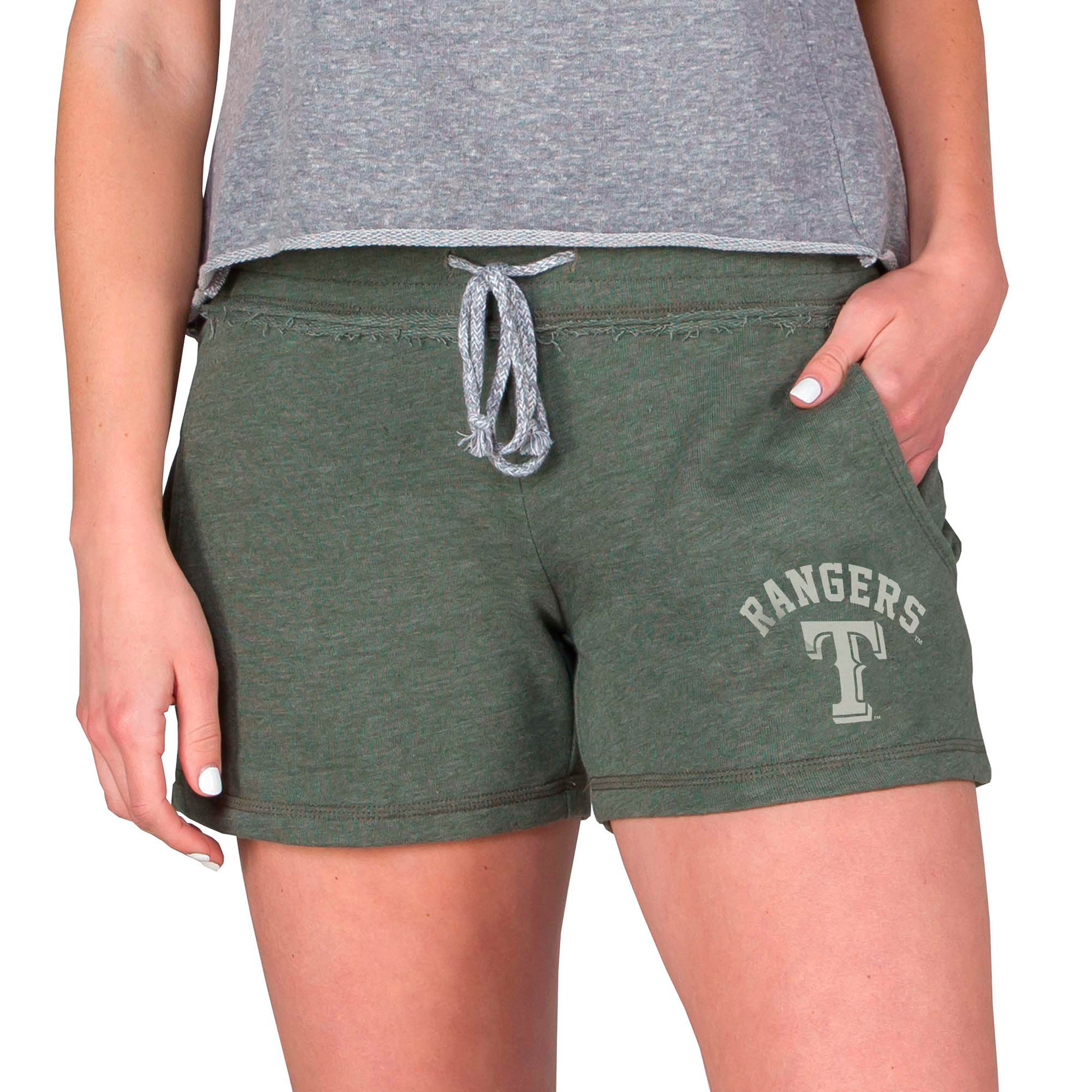 Women’s Concepts Sport Green Texas Rangers Mainstream French Terry Tri-Blend Shorts Women’s Concepts Sport Green Texas Rangers Mainstream French Terry Tri-Blend Shorts