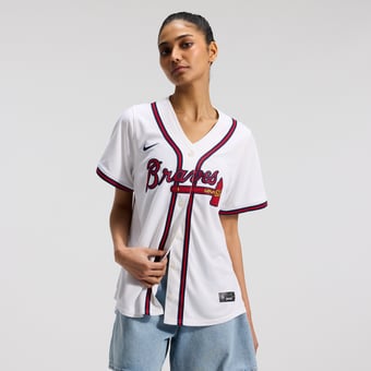 Women's Nike  White Atlanta Braves Home Limited Jersey