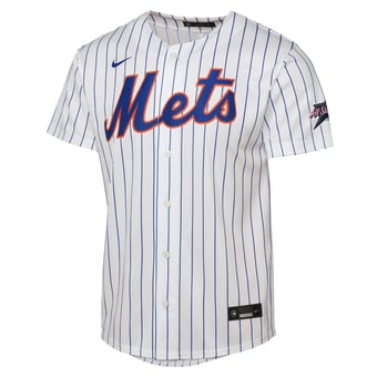 Youth Outerstuff White New York Mets Home Replica Jersey