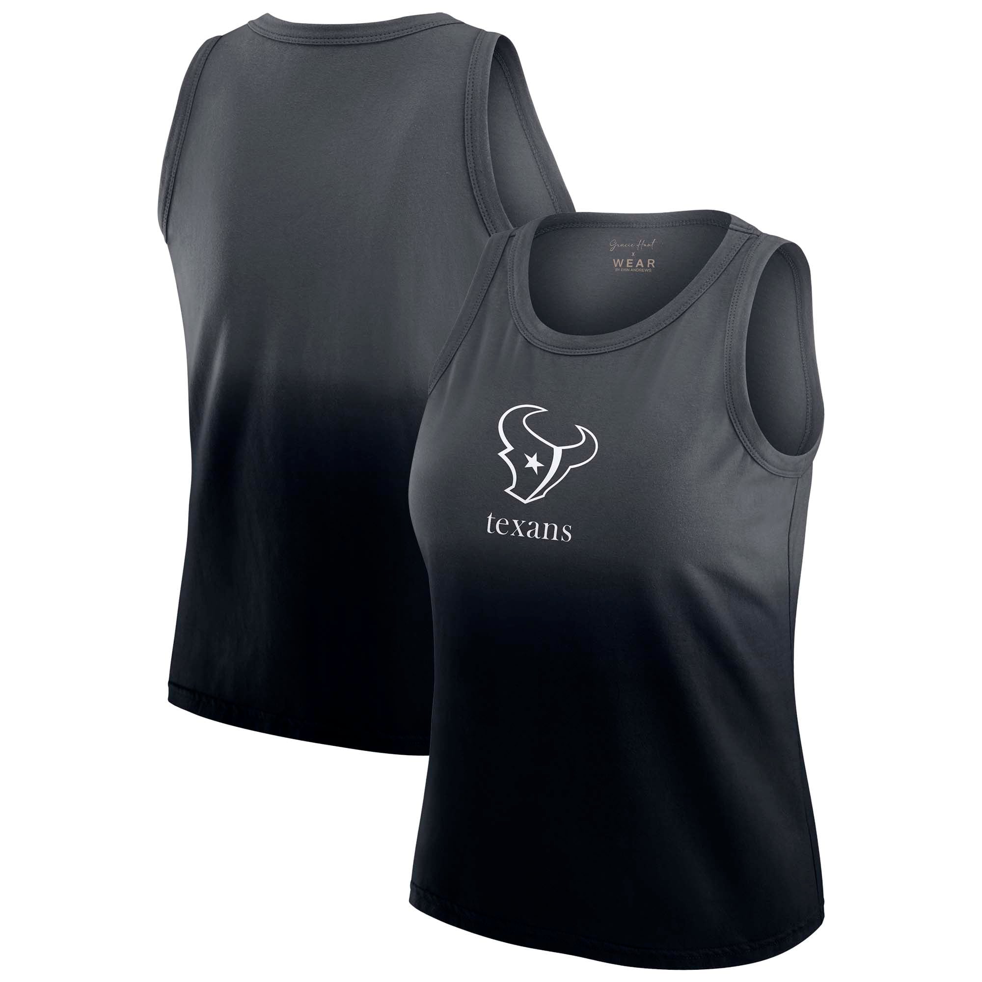 Women’s WEAR by Erin Andrews x Gracie Hunt Navy Houston Texans Ombre Tank Top Women’s WEAR by Erin Andrews x Gracie Hunt Navy Houston Texans Ombre Tank Top