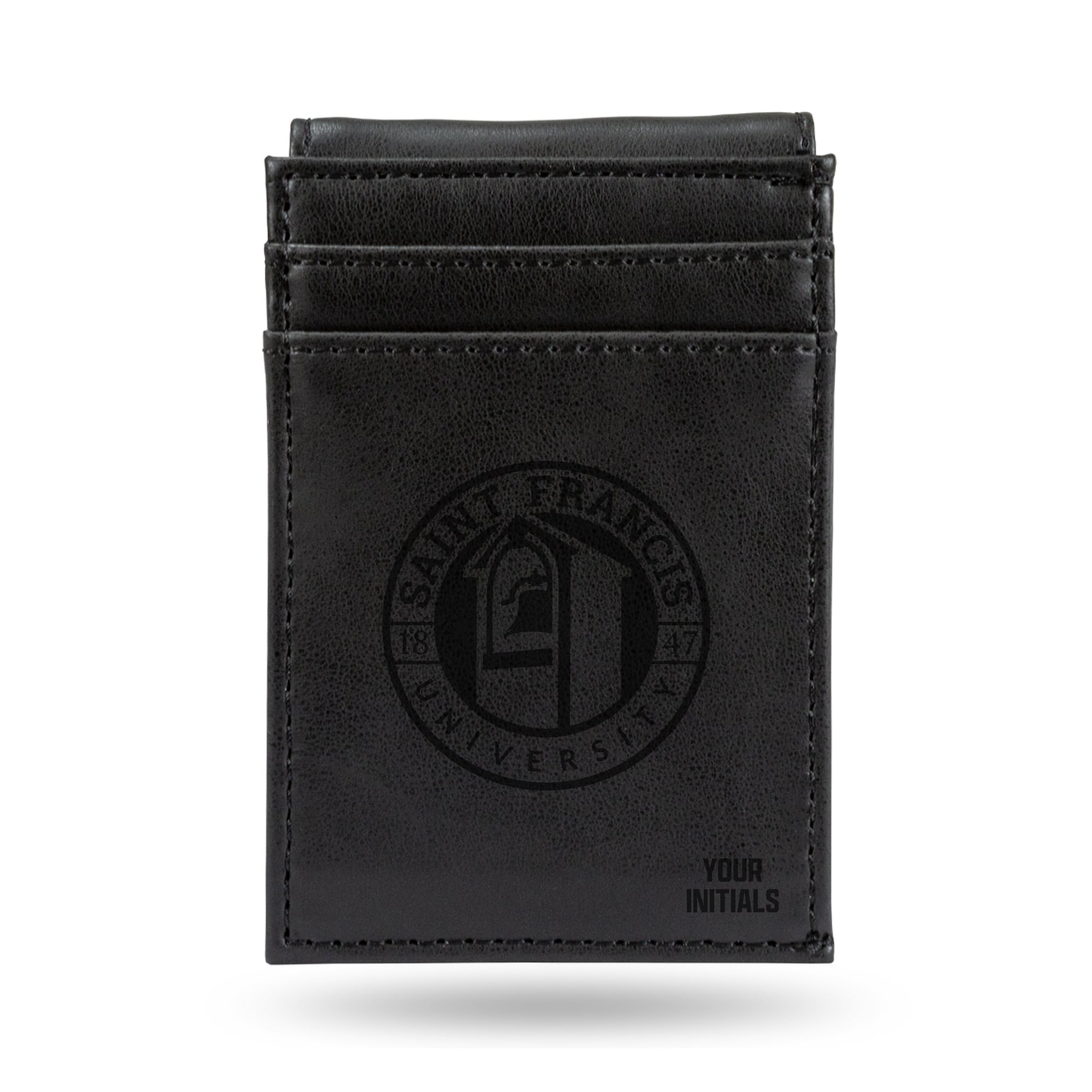 Saint Francis Red Flash Personalized Front Pocket Wallet