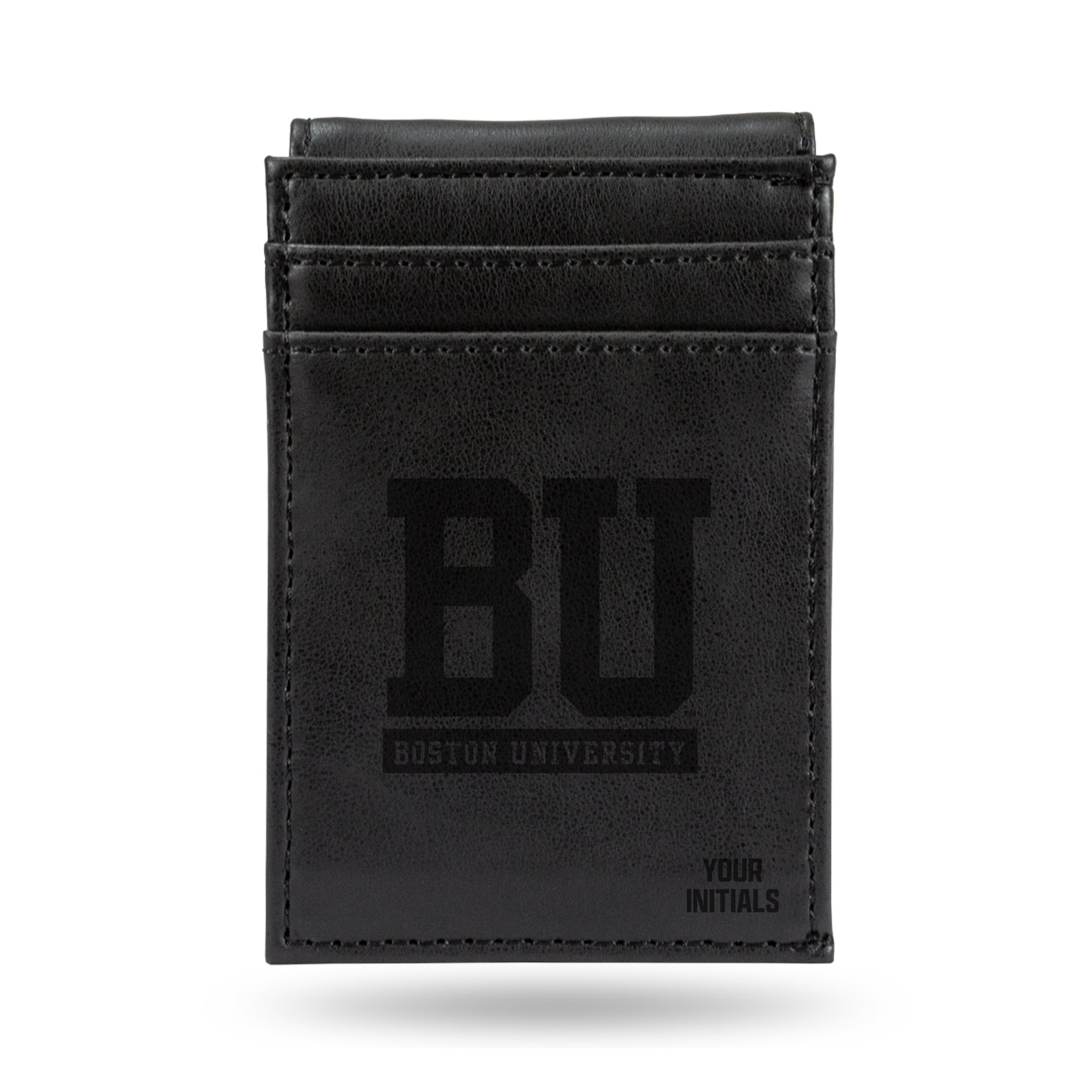 Boston University Personalized Front Pocket Wallet