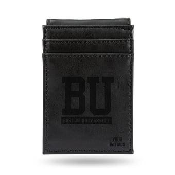Boston University Personalized Front Pocket Wallet