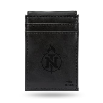 Northern Michigan Wildcats Personalized Front Pocket Wallet
