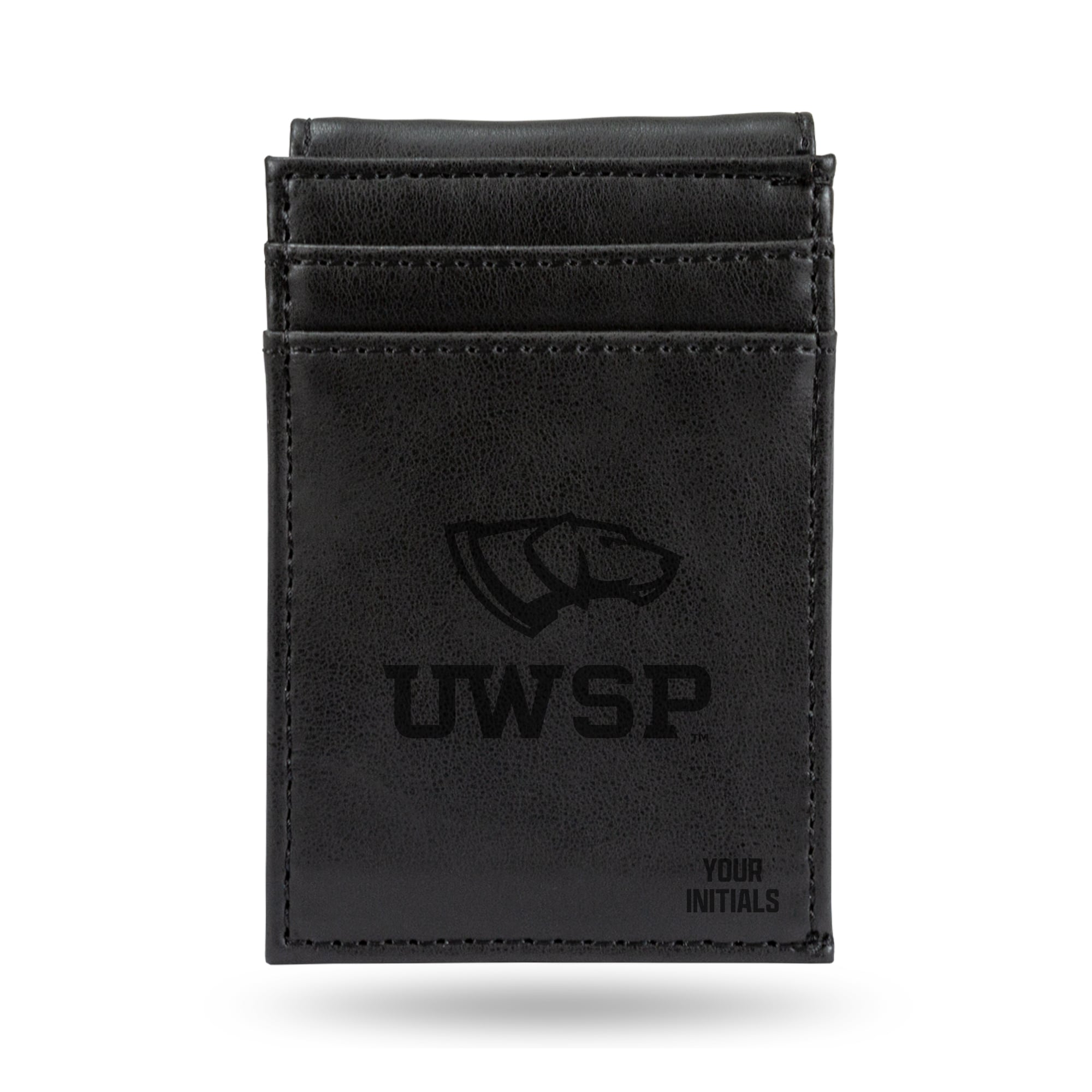 Wisconsin-Stevens Point Pointers Personalized Front Pocket Wallet