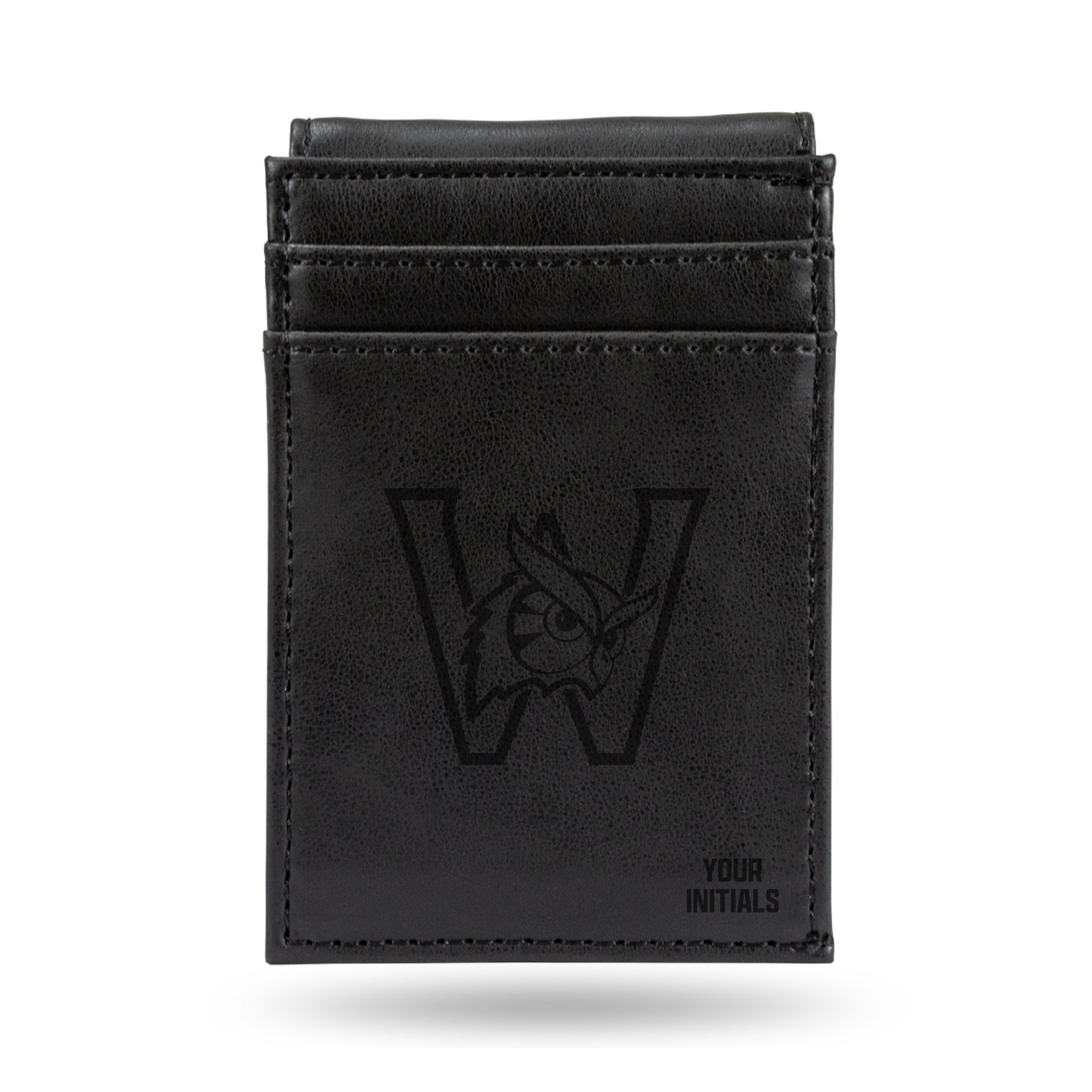 Westfield State Owls Personalized Front Pocket Wallet
