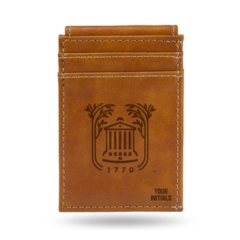 Brown Charleston Cougars Personalized Front Pocket Wallet