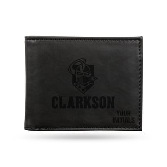Clarkson Golden Knights Personalized Billfold Wallet