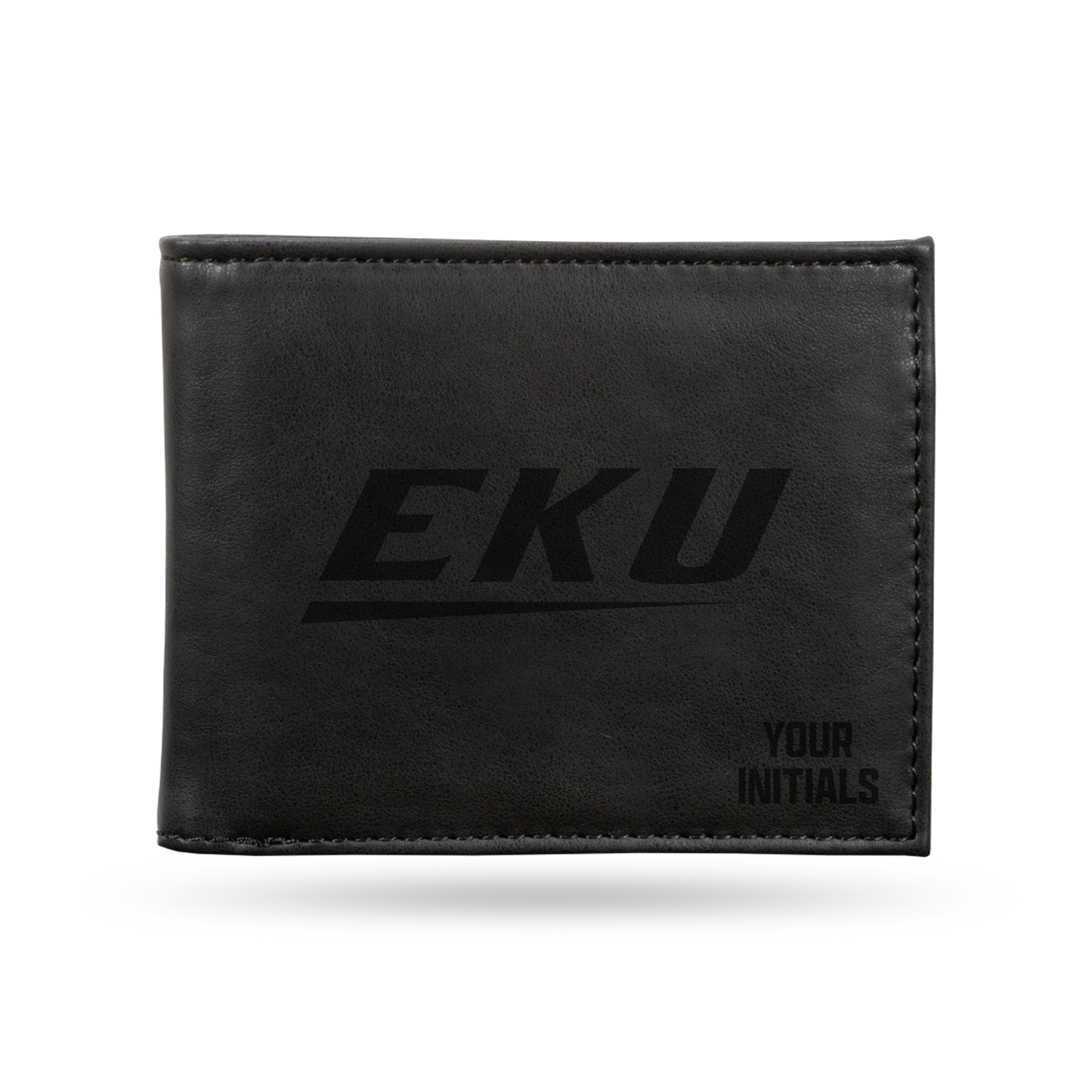 Black Eastern Kentucky Colonels Personalized Billfold Wallet