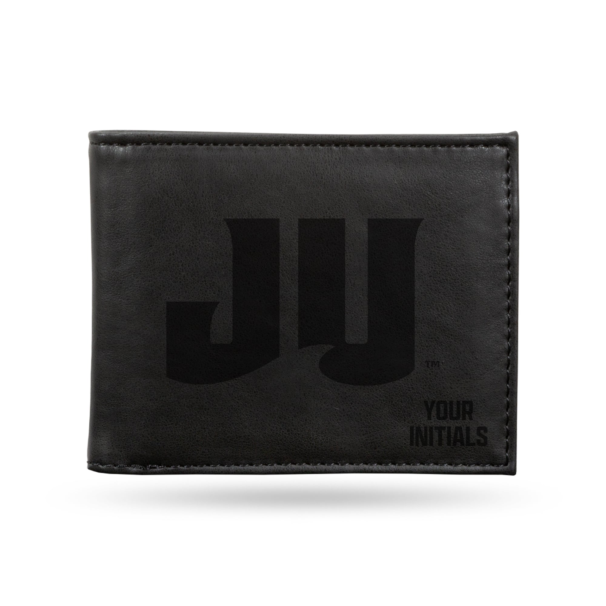 Black JU Dolphins Personalized Billfold Wallet