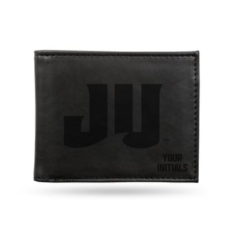 Black JU Dolphins Personalized Billfold Wallet
