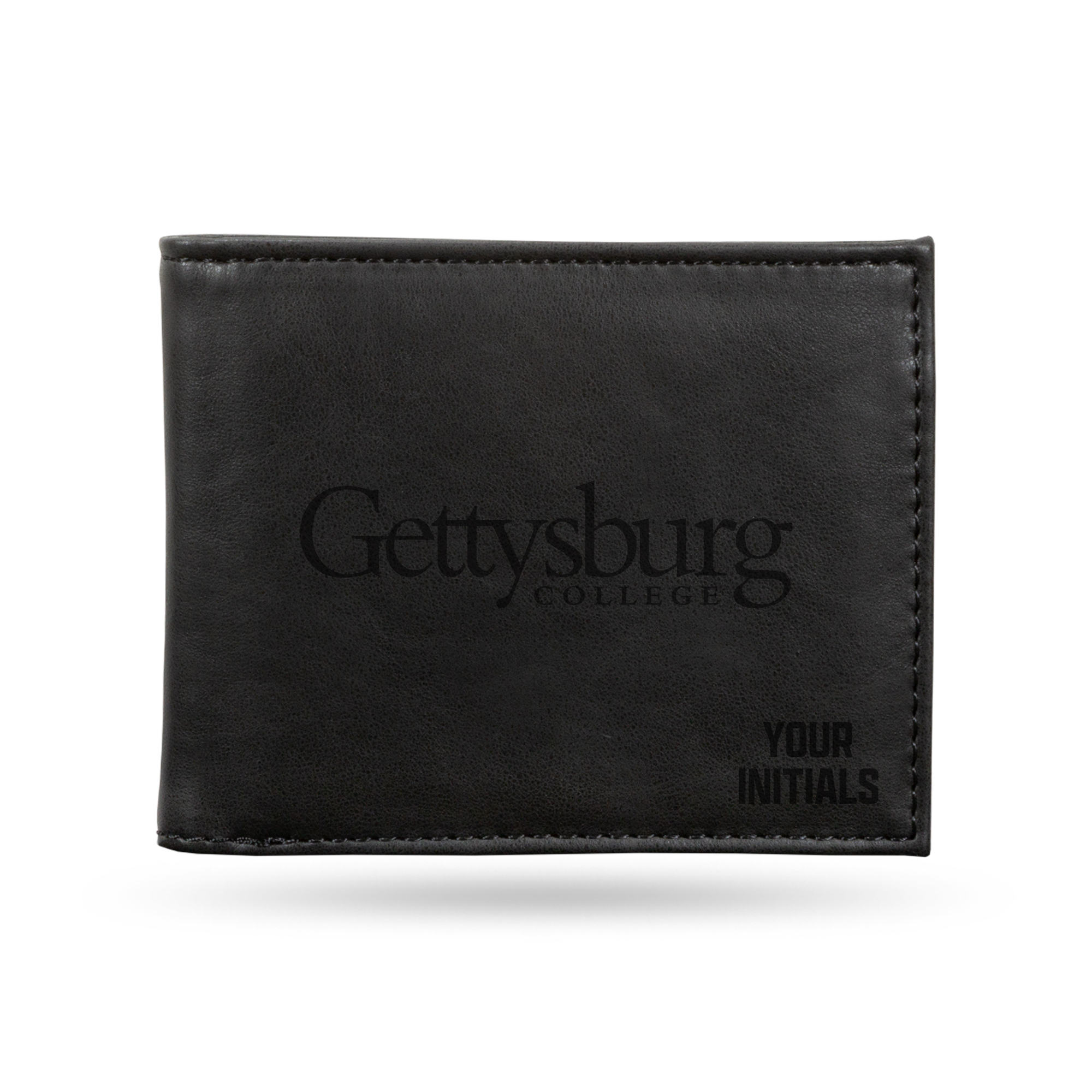 Black Gettysburg Bullets Personalized Billfold Wallet