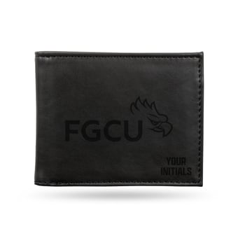 Florida Gulf Coast Eagles Personalized Billfold Wallet