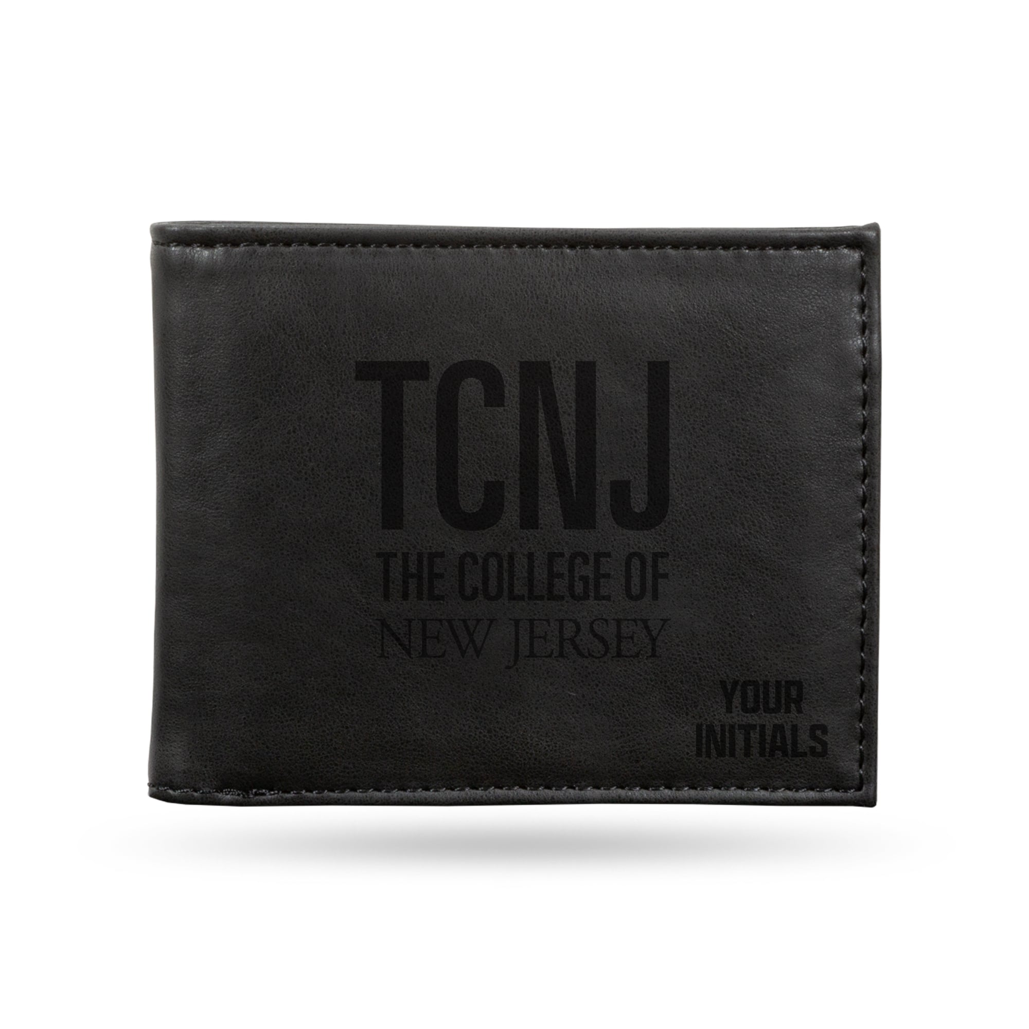 College of New Jersey Lions Personalized Billfold Wallet