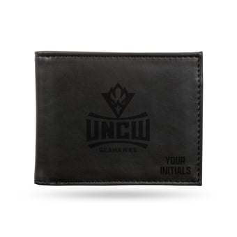 UNC Wilmington Seahawks Personalized Billfold Wallet