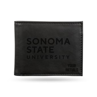 Sonoma State Seawolves Personalized Billfold Wallet