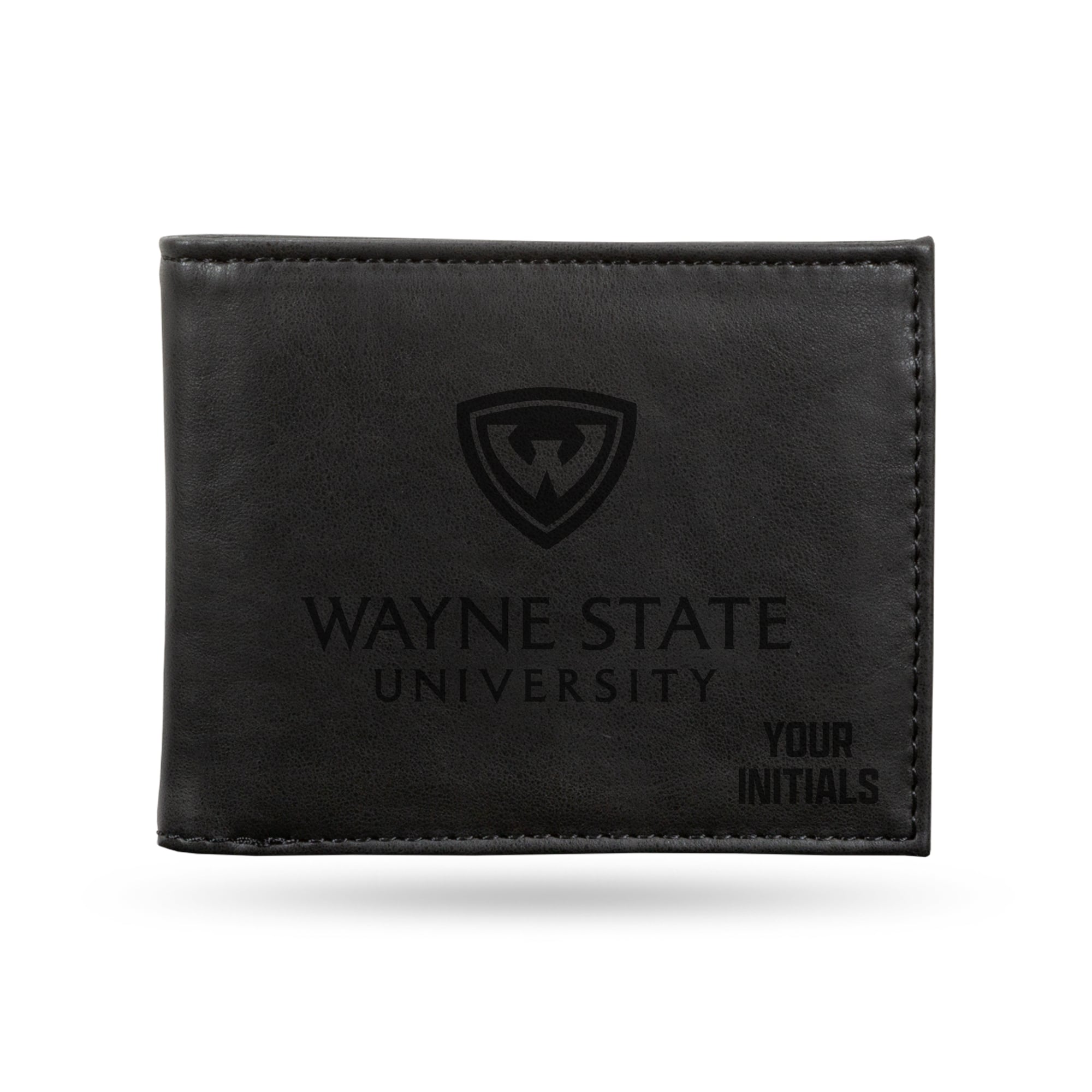 Wayne State Warriors Personalized Billfold Wallet