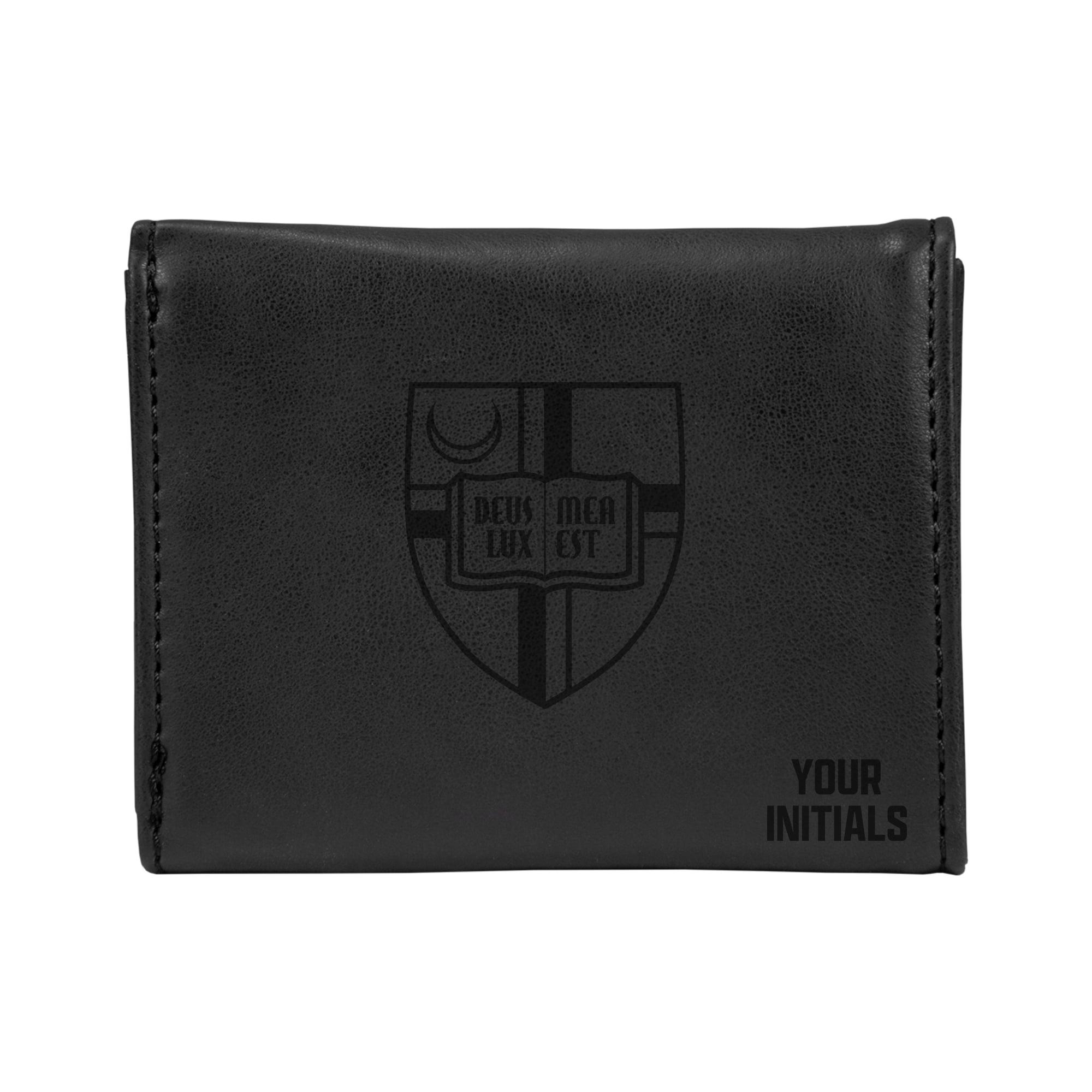 Catholic University Cardinals Personalized Trifold Wallet